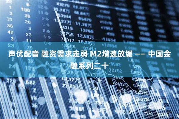 声优配音 融资需求走弱 M2增速放缓 —— 中国金融系列二十